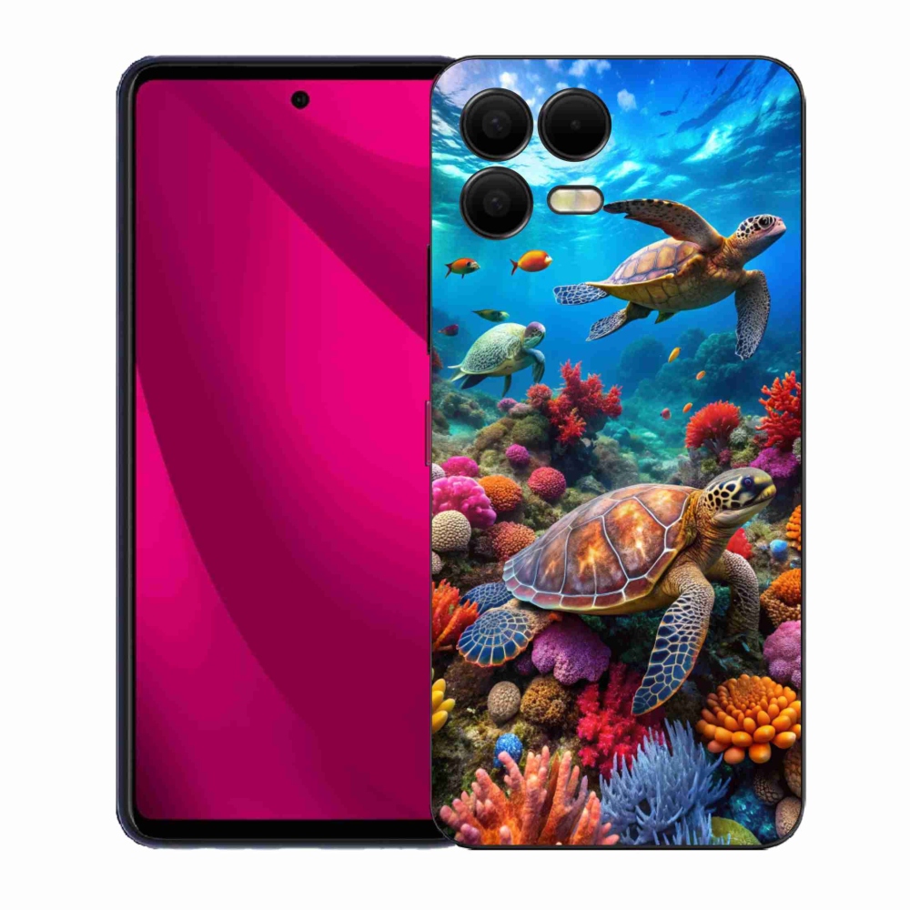 Zselés borítás mmCase a T phone 3 Pro készülékhez - Sea World 2