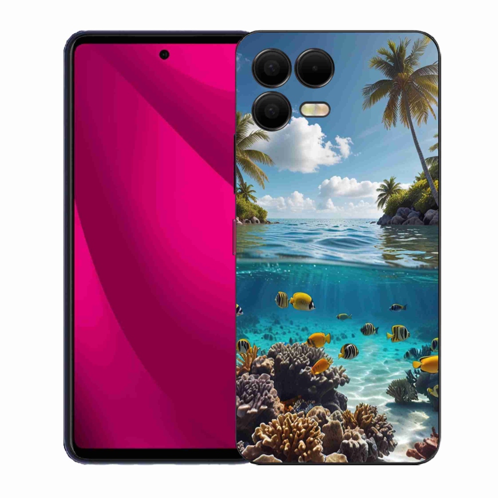 Zselés borítás mmCase a T phone 3 Pro készülékhez - Sea World 4