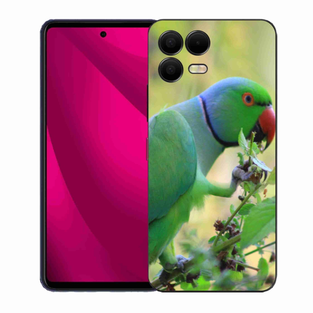 Gél borító mmCase a T phone 3 Pro készülékhez - papagáj alexandr