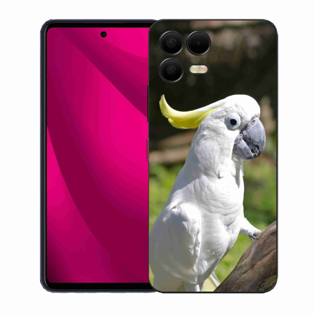 Gél borító mmCase a T phone 3 Pro készülékhez - papagáj kakadu 2