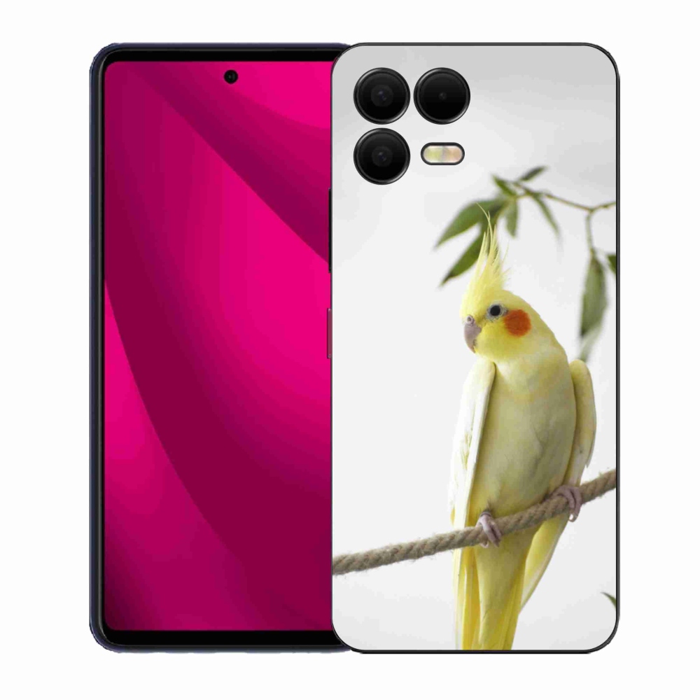 Gél borító mmCase a T phone 3 Pro készülékhez - papagáj korela chocholatá