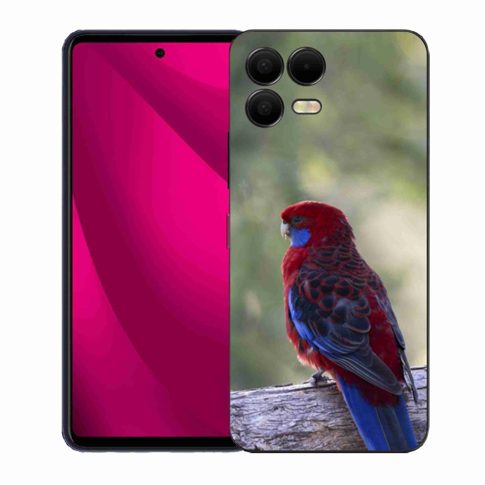 Zselés borítás mmCase a T phone 3 Pro készülékhez - papagáj rosela