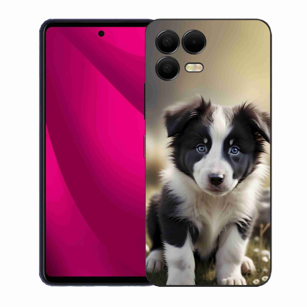 Gél borító mmCase a T phone 3 Pro készülékhez - aranyos border collie