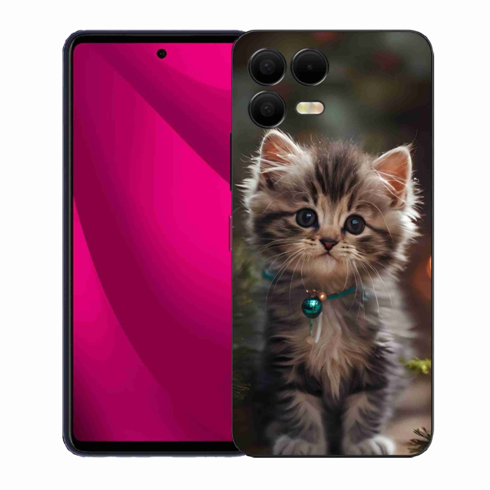 Gél borító mmCase a T phone 3 Pro készülékhez - aranyos cica 11