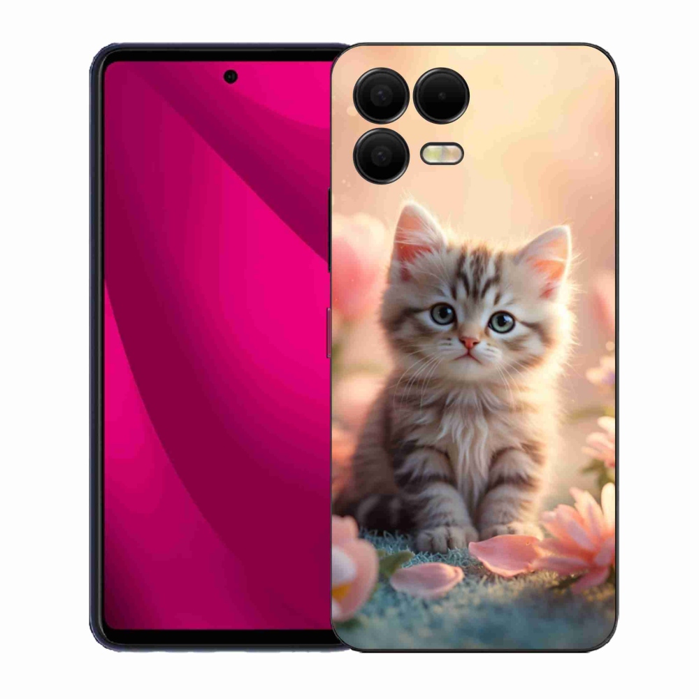 Gél borító mmCase a T phone 3 Pro készülékhez - aranyos cica 8