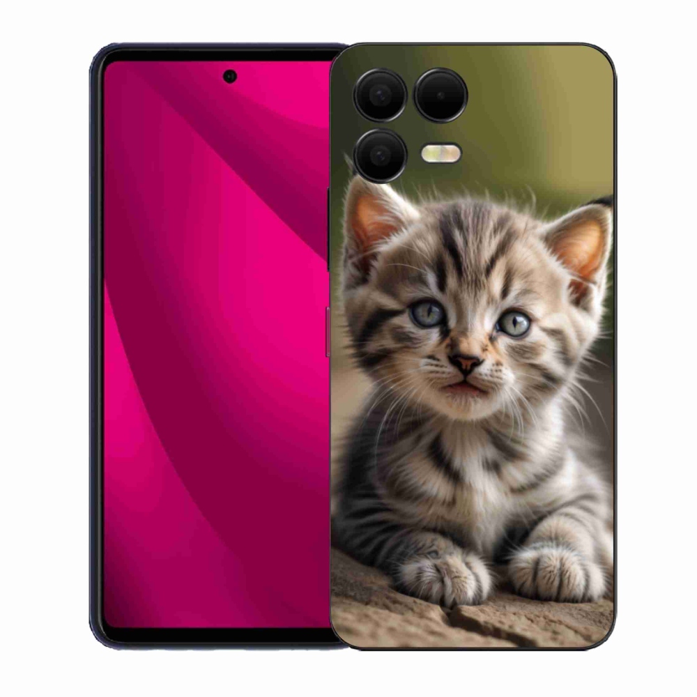 Gél borító mmCase a T phone 3 Pro készülékhez - aranyos cica 9