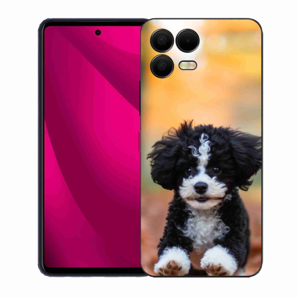 Gél borító mmCase a T phone 3 Pro - aranyos kiskutya 2