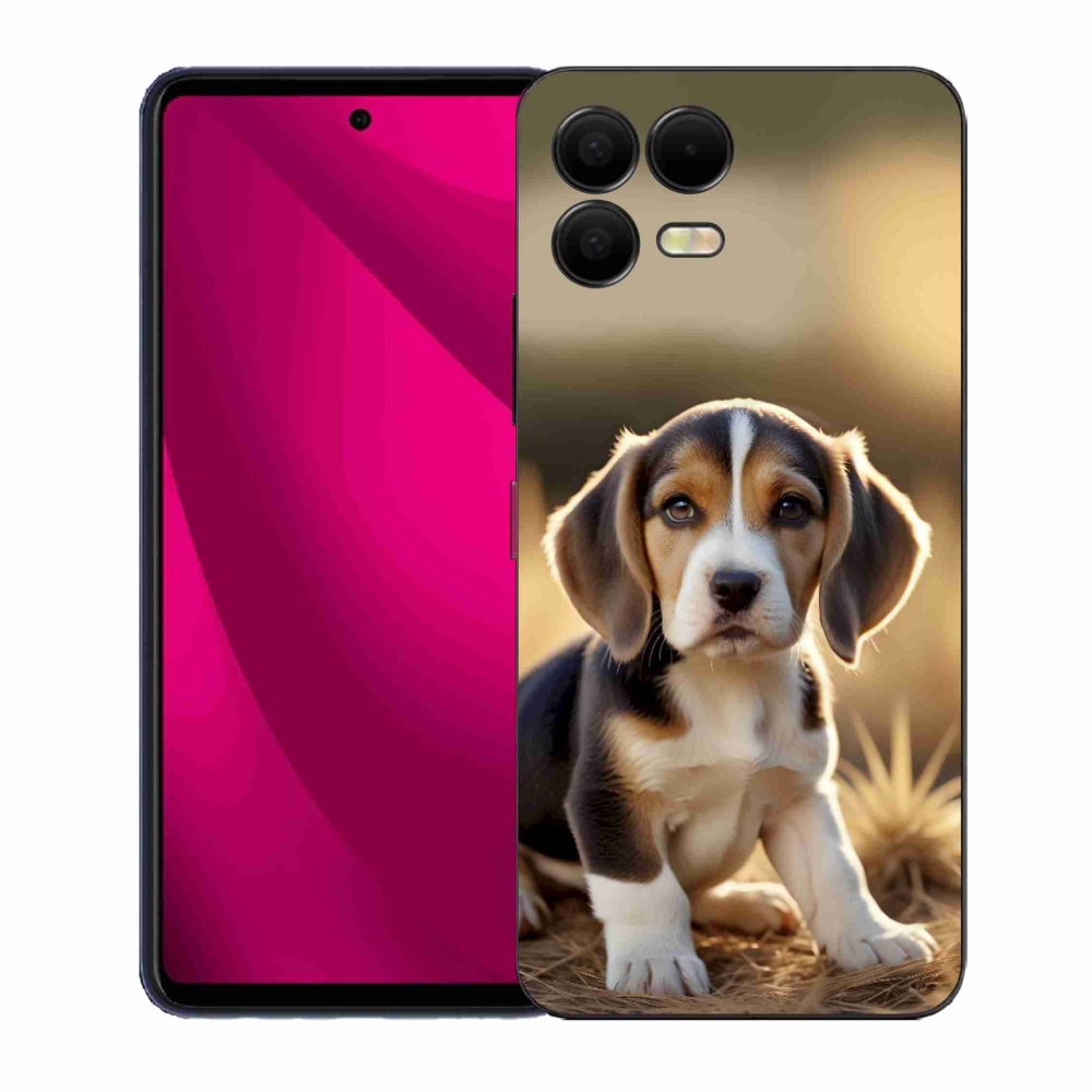 Gél borító mmCase a T phone 3 Pro készülékhez - aranyos beagle