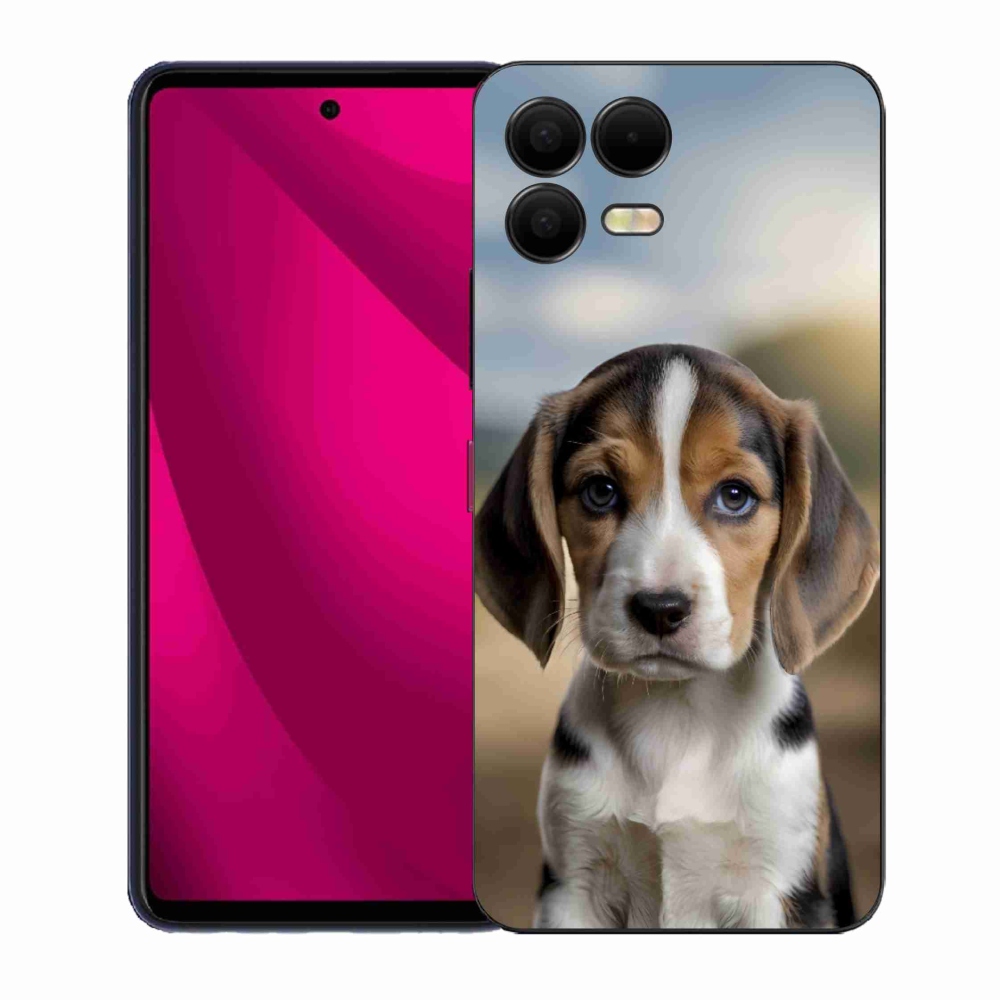 Gél borító mmCase a T phone 3 Pro készülékhez - aranyos beagle