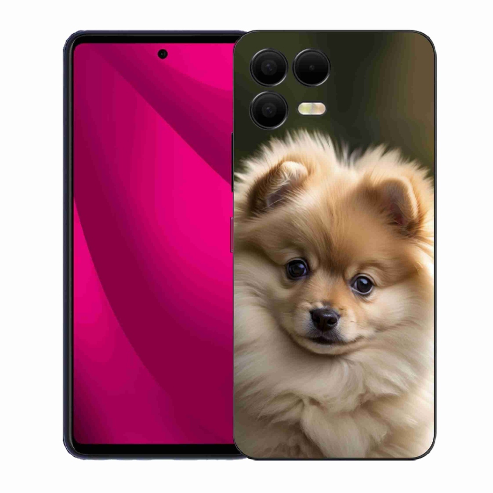 Gél borító mmCase a T phone 3 Pro készülékhez - aranyos pomerániai 2