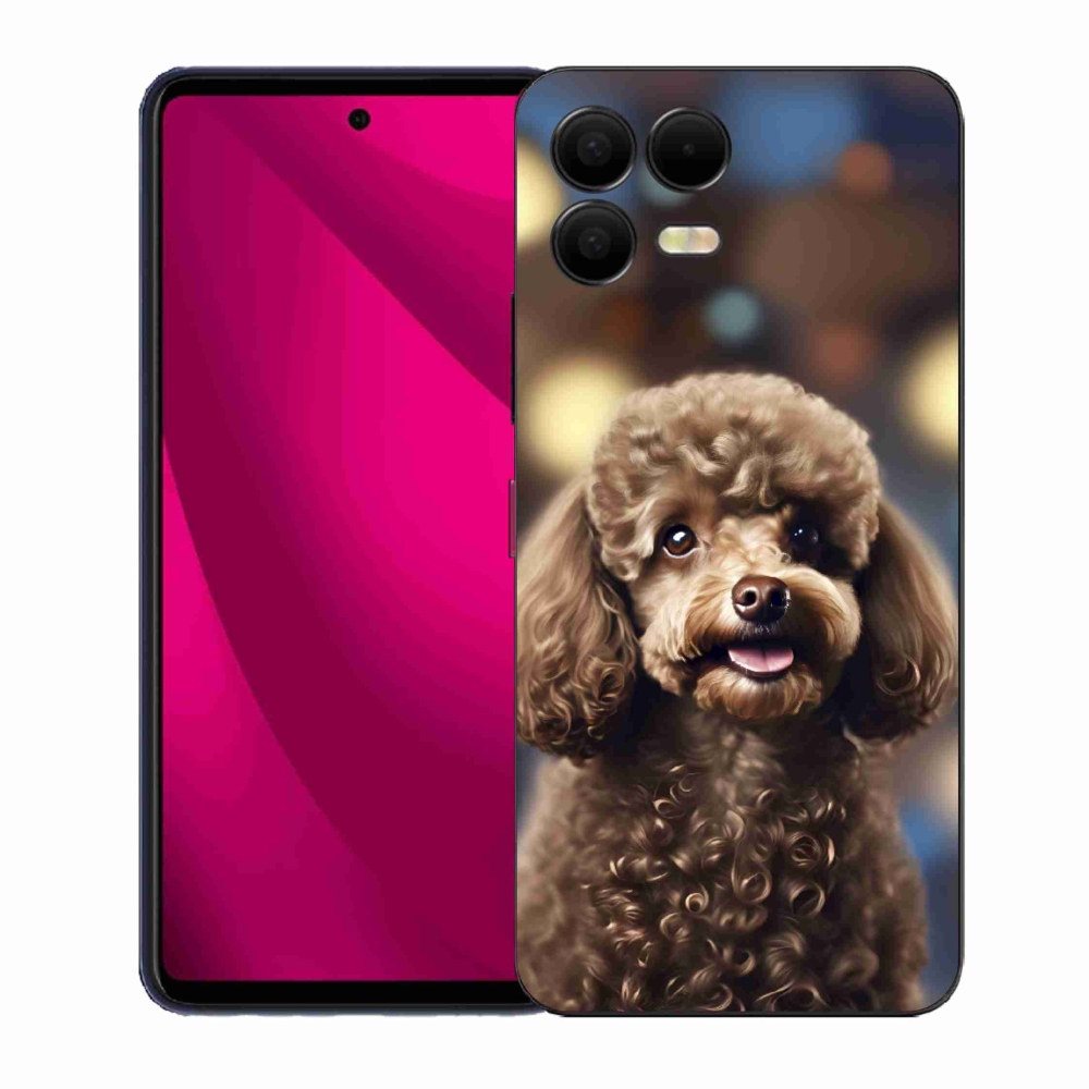 Gél borító mmCase a T phone 3 Pro készülékhez - aranyos uszkár