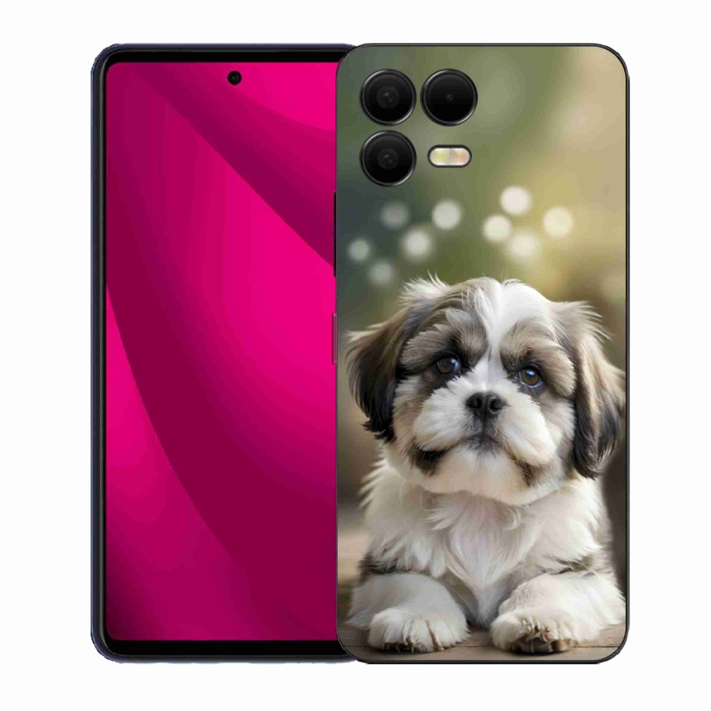 Gél borító mmCase a T phone 3 Pro készülékhez - aranyos shih-tzu