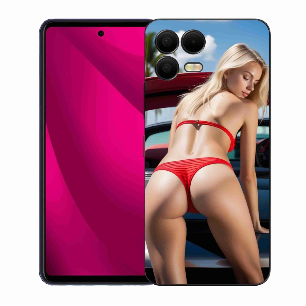 Gél borító mmCase a T phone 3 Pro - szexi nő 2