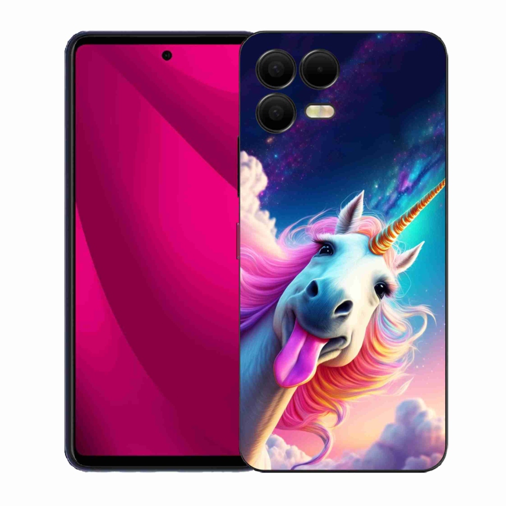 Gél borító mmCase a T phone 3 Pro készülékhez - őrült egyszarvú