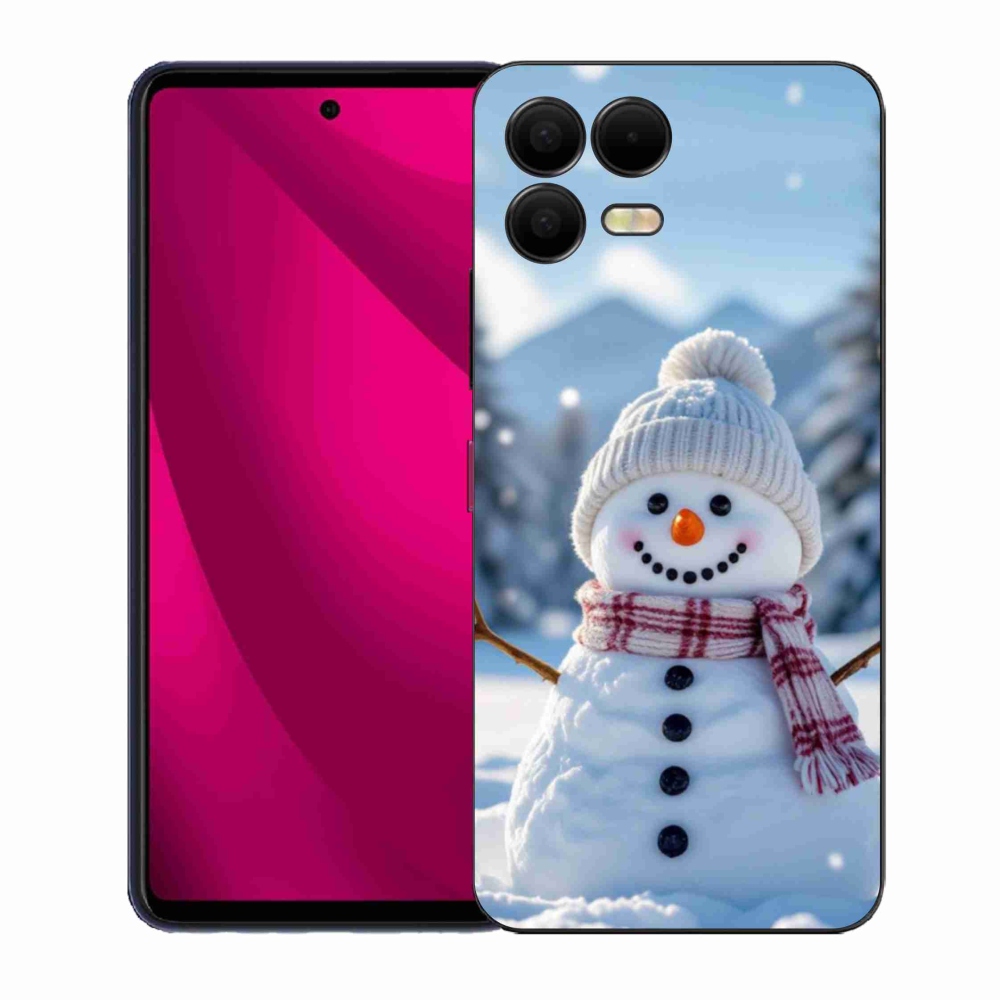 Gél borító mmCase a T phone 3 Pro készülékhez - hóember 3