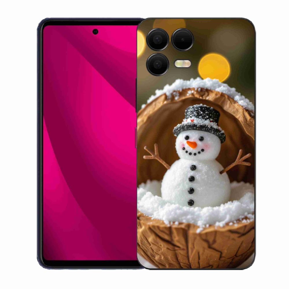 Gél borító mmCase a T phone 3 Pro - hóember 4