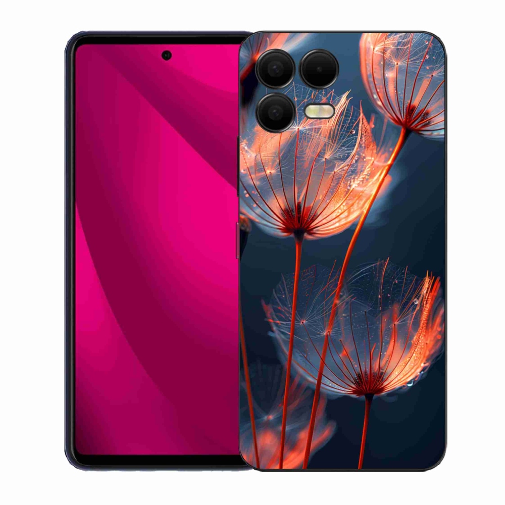 Zselés borító mmCase a T phone 3 Pro készülékhez - világító pehely
