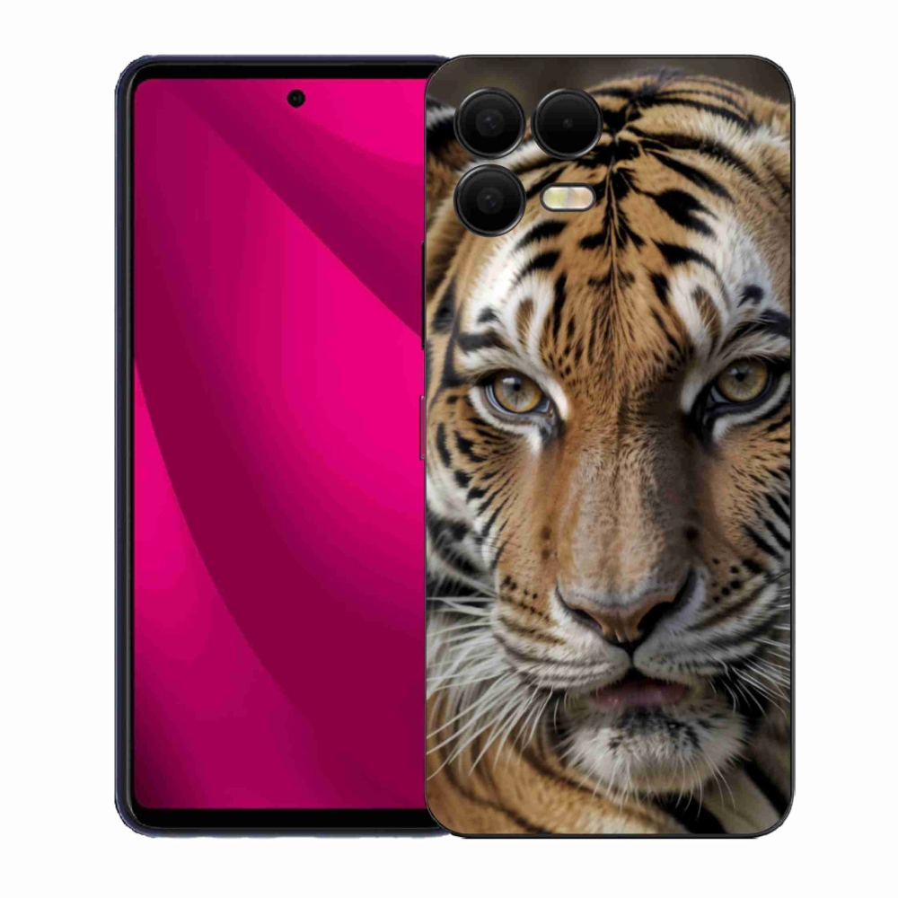Gél borítás mmCase a T phone 3 Pro készülékhez - tigris nézet