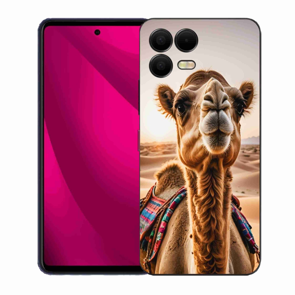 Zselés borítás mmCase a T phone 3 Pro készülékhez - teve színben