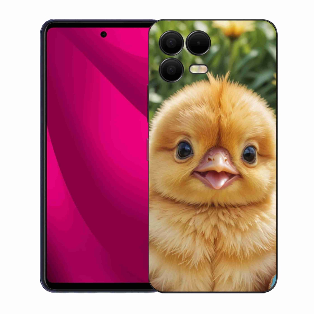 Gél borító mmCase a T phone 3 Pro készülékhez - boldog csibe