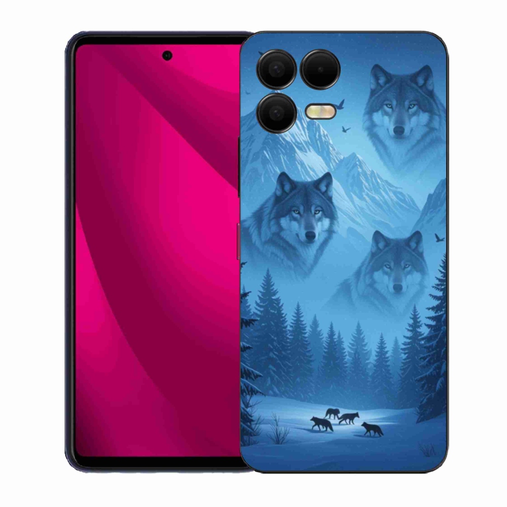Zselés borítás mmCase a T phone 3 Pro készülékhez - farkas csomag