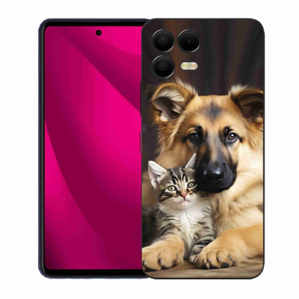 Gél borító mmCase a T phone 3 Pro készülékhez - állatbarátság