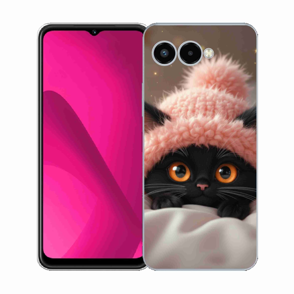 Gél borító mmCase a T phone 3 - aranyos cica 7