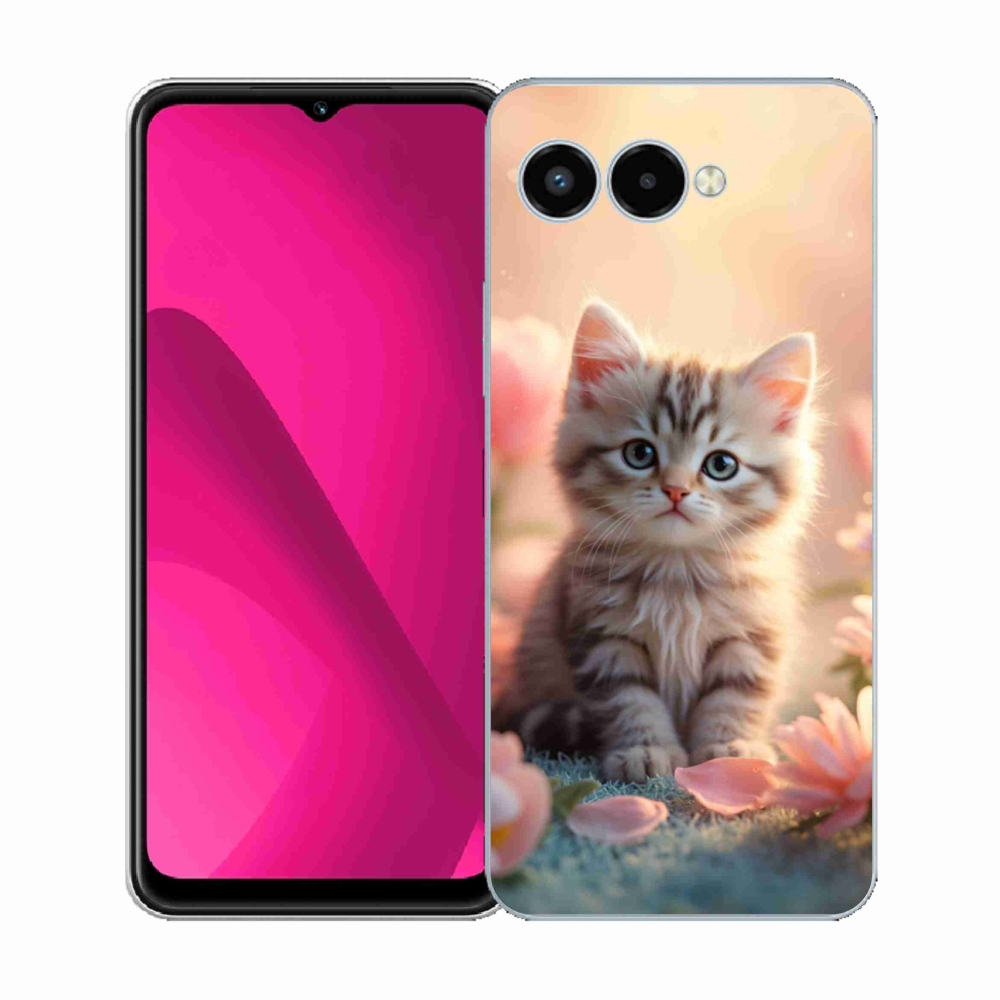 Gél borító mmCase a T phone 3 - aranyos cica 8