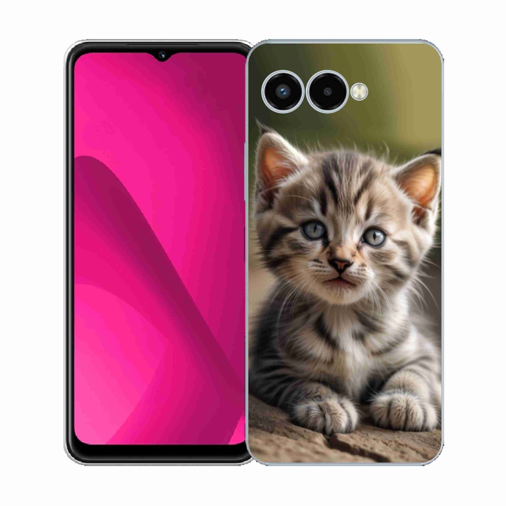 Gél borító mmCase a T phone 3 - aranyos cica 9