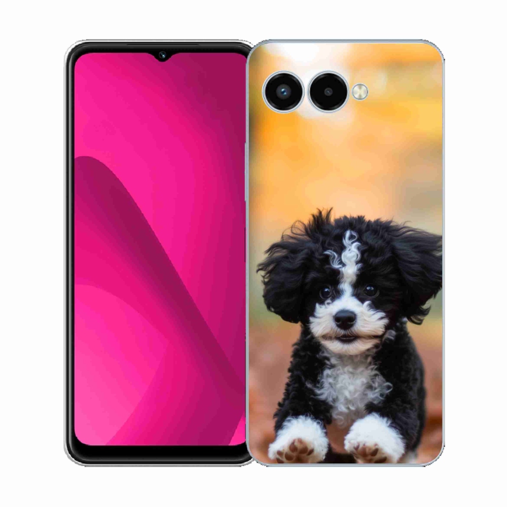 Gél borító mmCase a T phone 3 - aranyos kiskutya 2