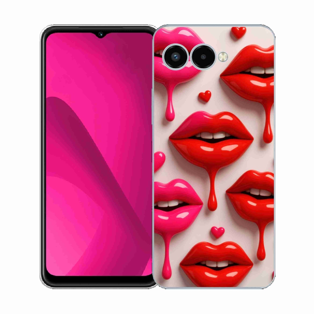Zselés borítás mmCase a T phone 3 - ajkakhoz 2