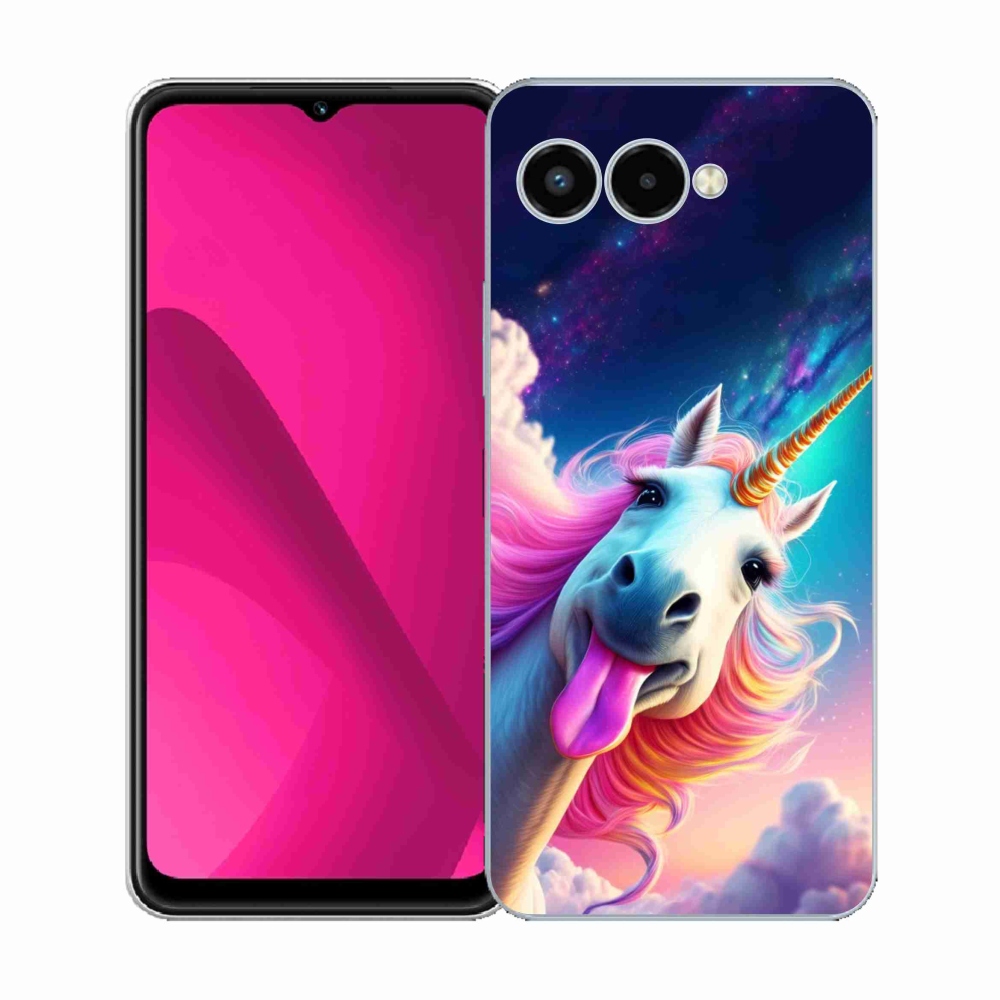 Gél borító mmCase a T phone 3 - őrült egyszarvúhoz