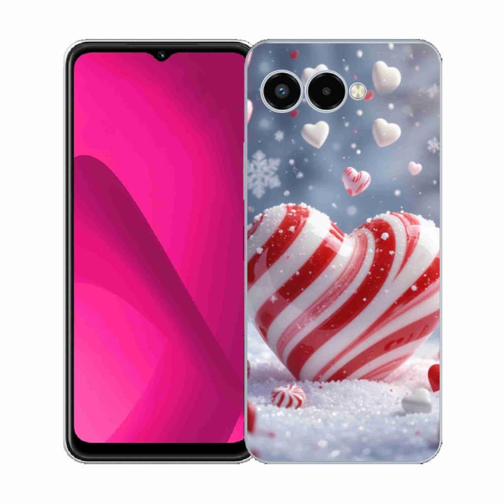 Gél borító mmCase a T phone 3 - édes szívhez