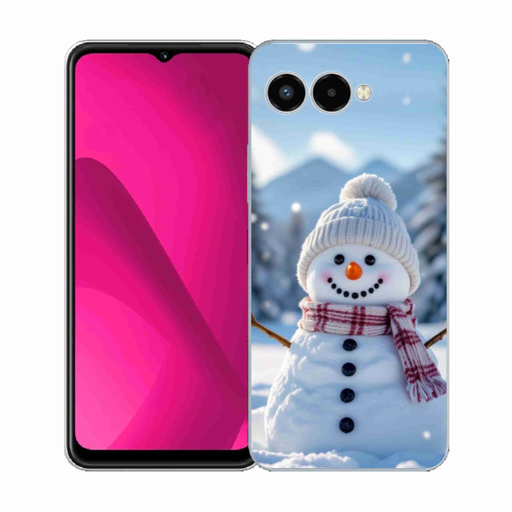 Gél borító mmCase a T phone 3 készülékhez - hóember 3