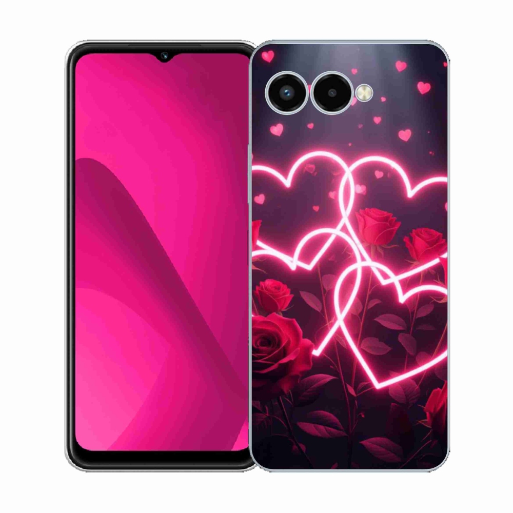 Gél borító mmCase a T phone 3 - a szerelem szíve számára