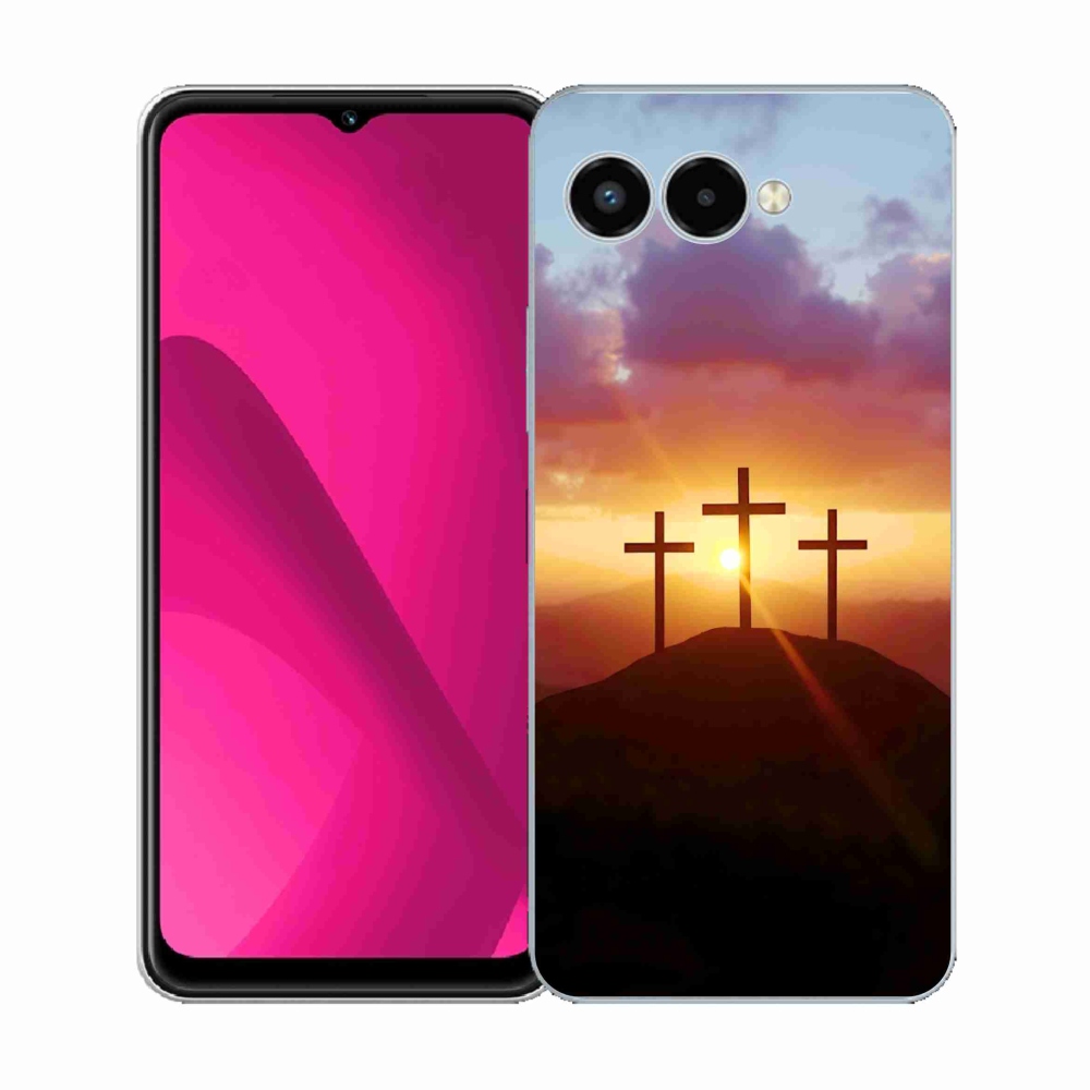 Zselés borító mmCase a T phone 3 - három keresztek