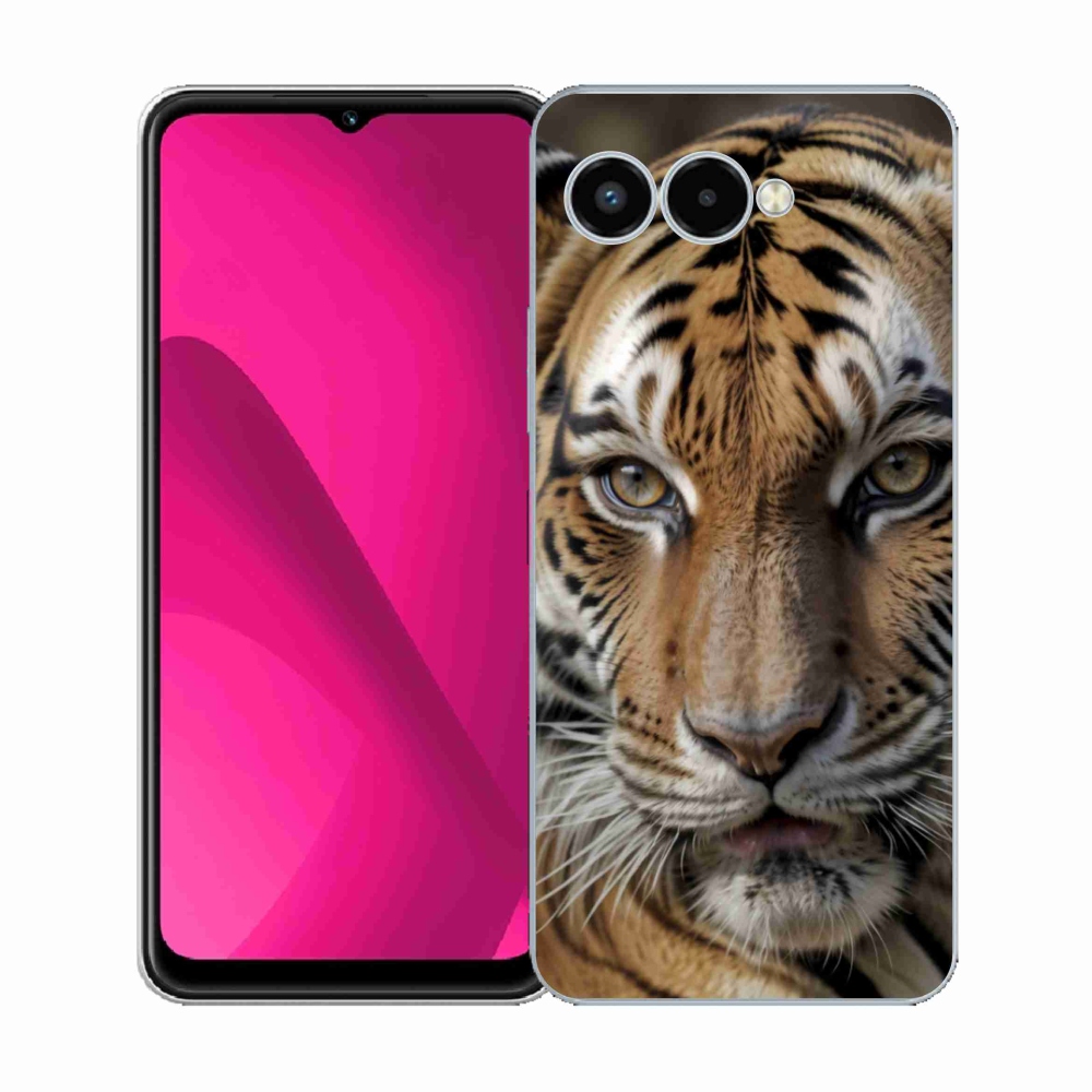 Zselés borítás mmCase a T phone 3-hoz - tigris nézet