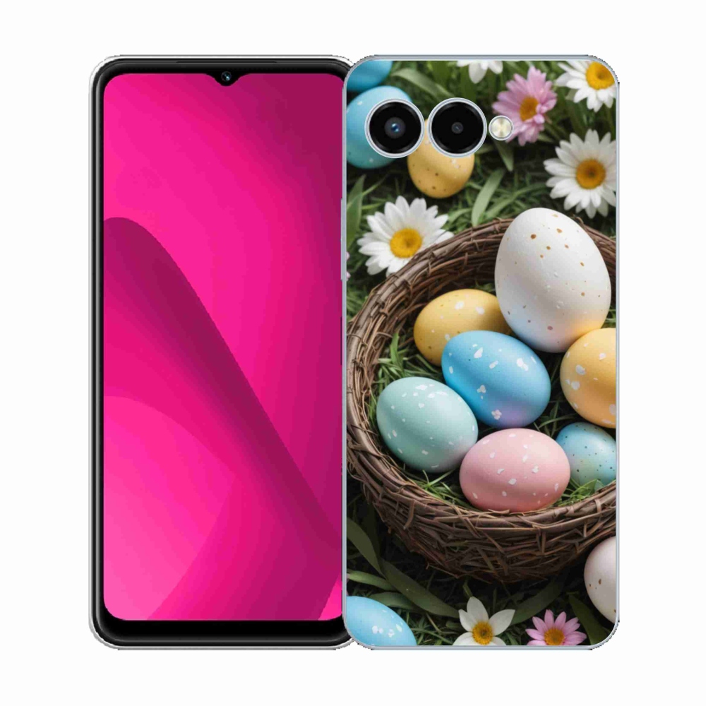 Gél borító mmCase a T phone 3 - Húsvéti tojások 2