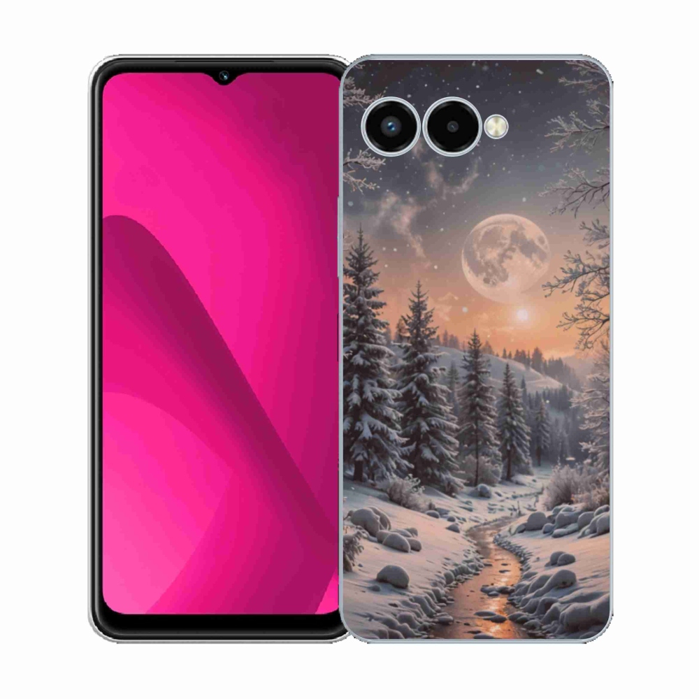 Gél borító mmCase a T phone 3 - téli tájkép 2