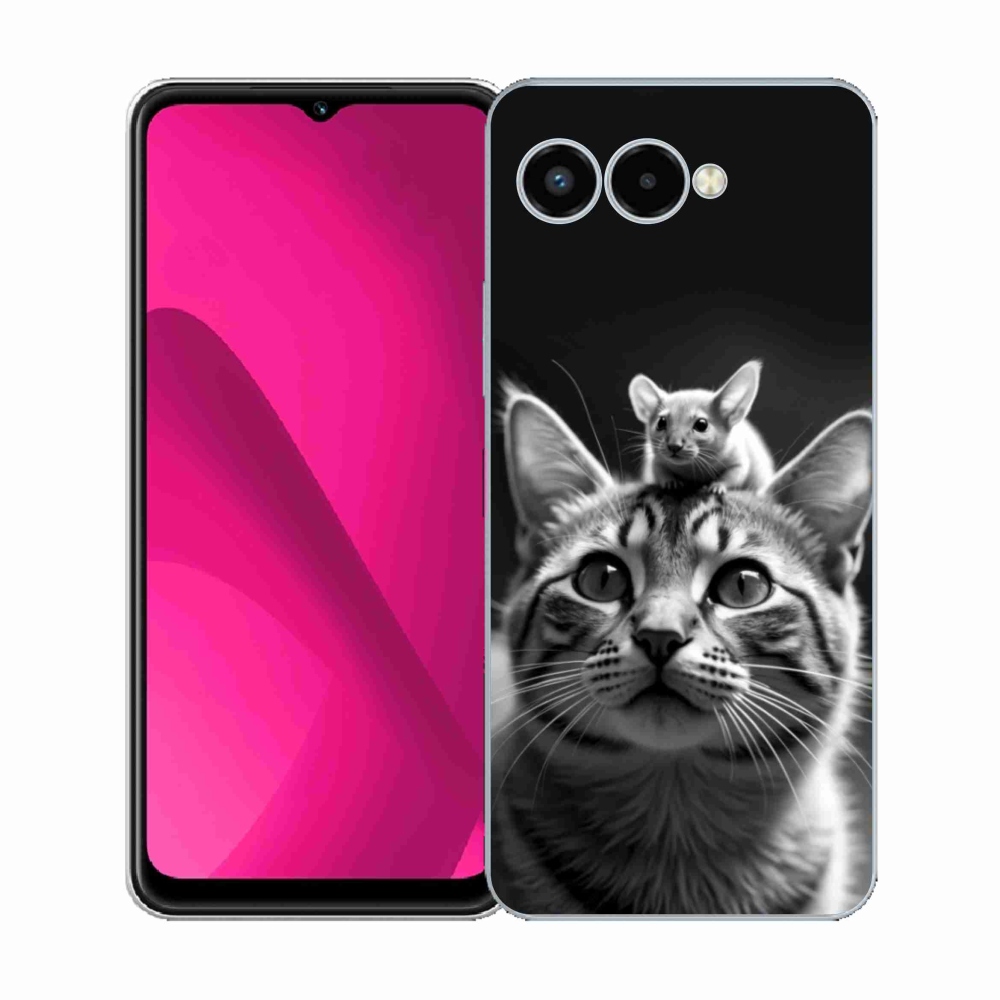 Gél borító mmCase a T phone 3 - állatbarátok 2