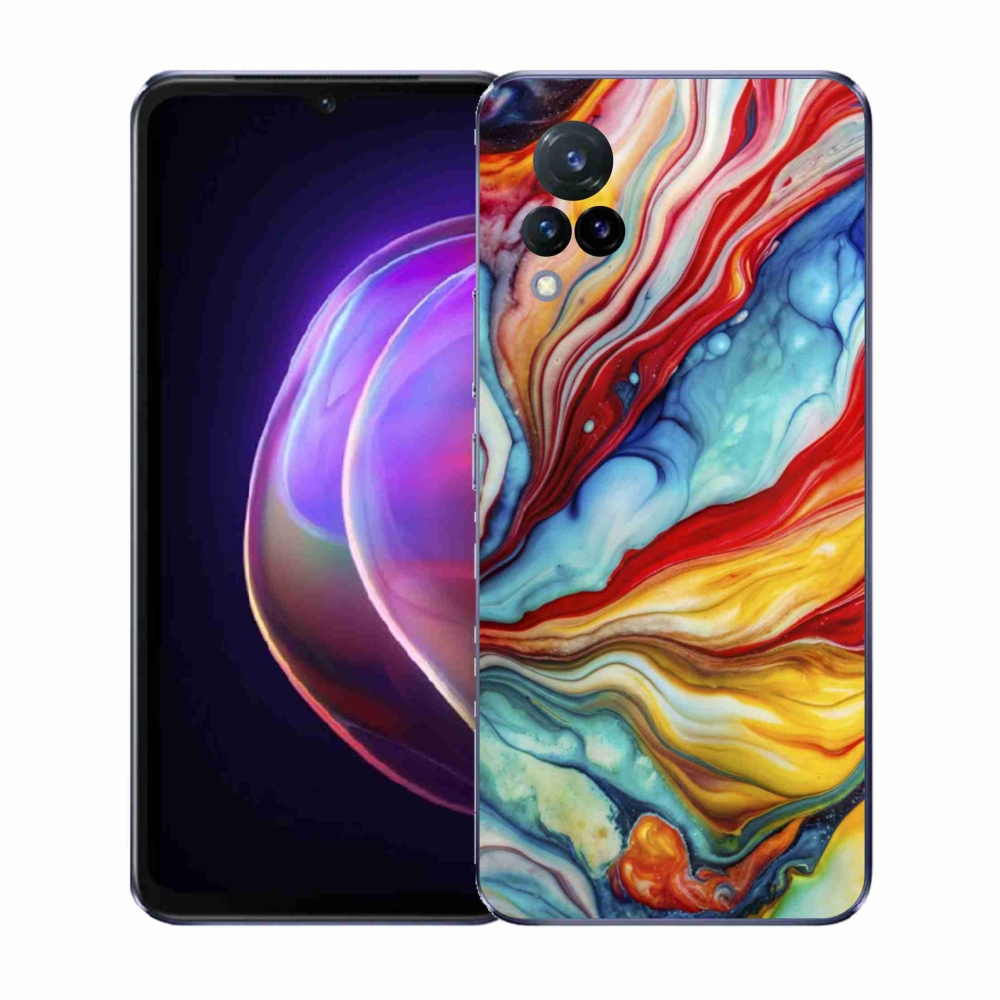 Gél borítás mmCase a Vivo V21 4G/5G készülékhez - absztrakt motívum 58