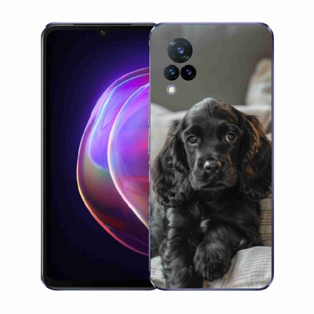 Gél borítás mmCase a Vivo V21 4G/5G készülékhez - Angol Cocker Spaniel