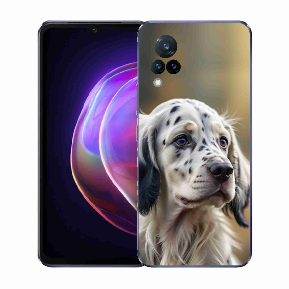 Gél borítás mmCase a Vivo V21 4G/5G készülékhez - English Setter