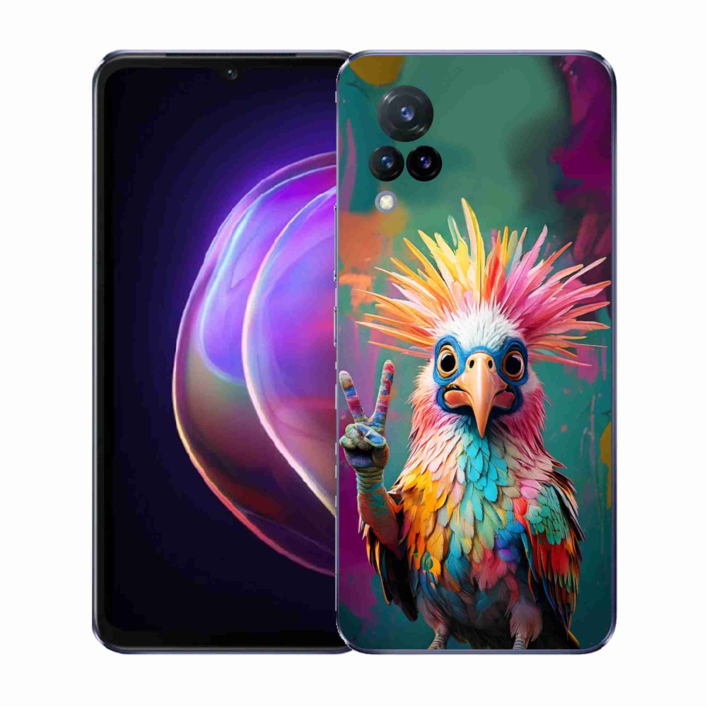 Gél borítás mmCase a Vivo V21 4G/5G készülékre - színes lázadás