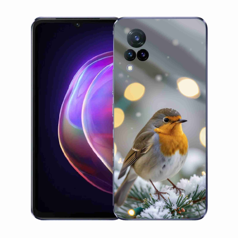 Gélburkolat mmCase a Vivo V21 4G/5G-n - télen pirulva