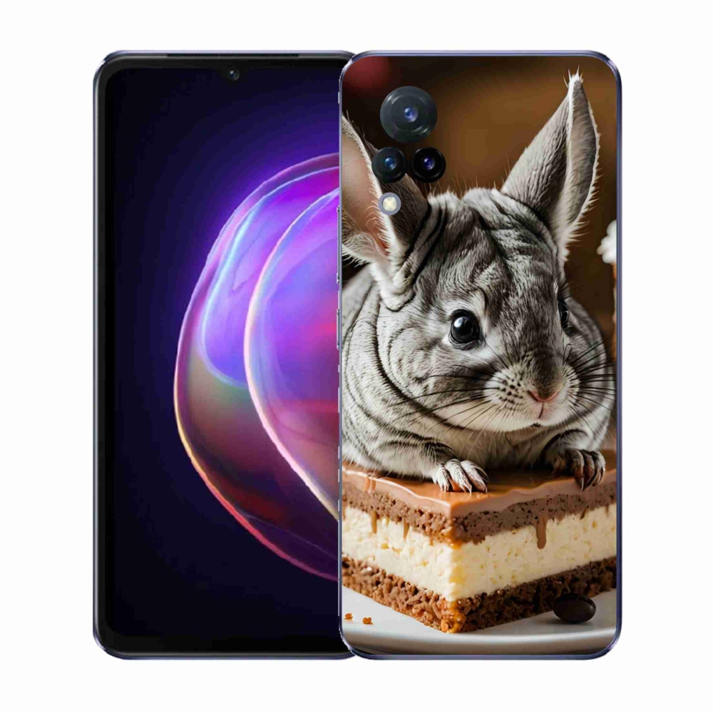 Gél borító mmCase a Vivo V21 4G/5G készülékhez - csincsilla