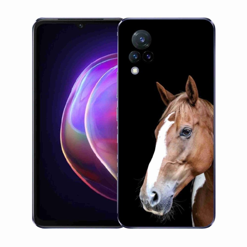 Zselés borítás mmCase Vivo V21 4G/5G - barna ló 3