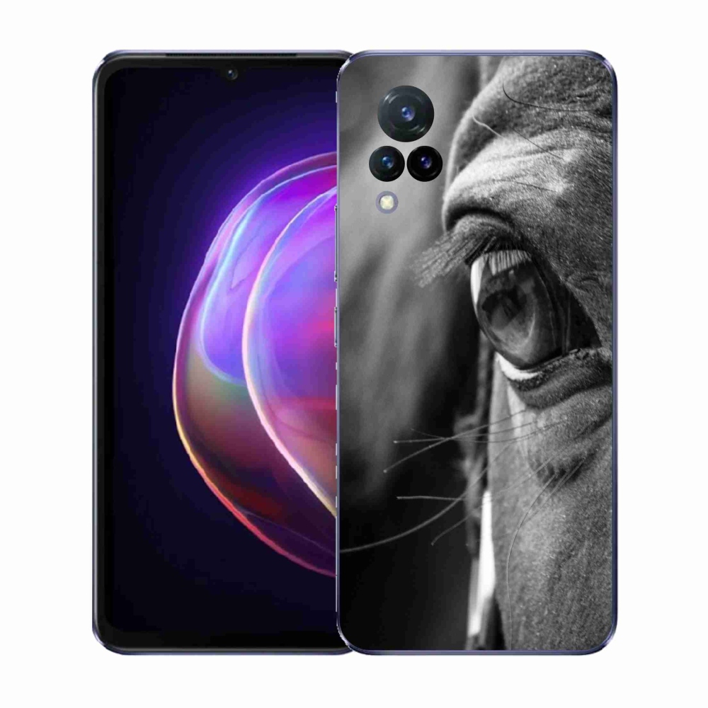 Gél borítás mmCase a Vivo V21 4G/5G készüléken - ló nézet