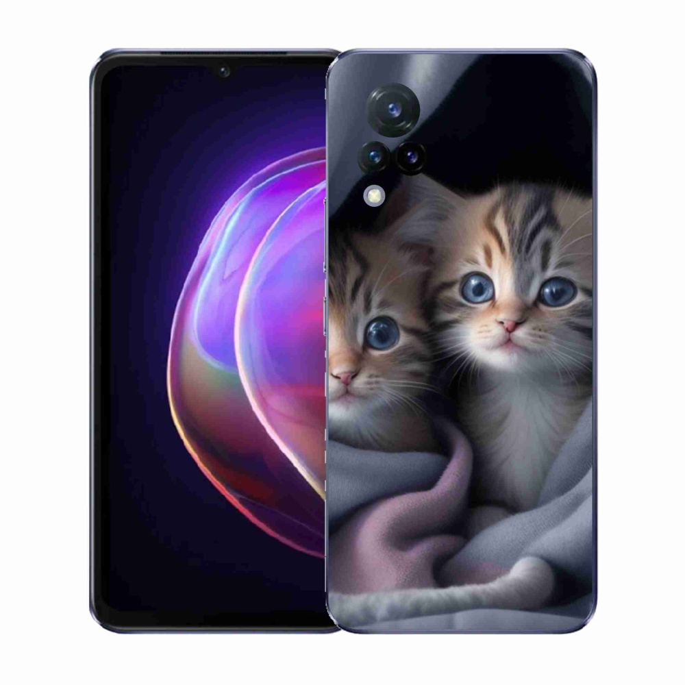 Zselés borítás mmCase a Vivo V21 4G/5G készülékhez - cat duo 2