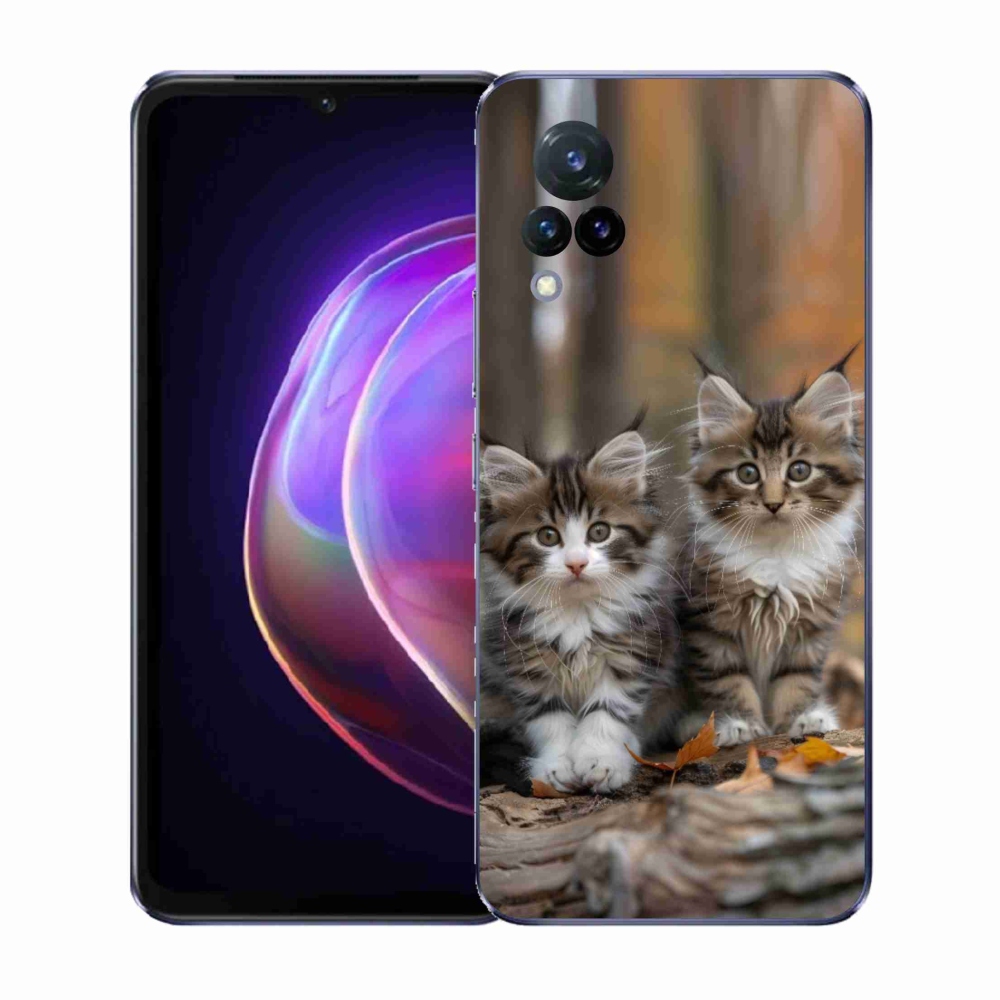 Gél borítás mmCase a Vivo V21 4G/5G készülékhez - cat duo 3